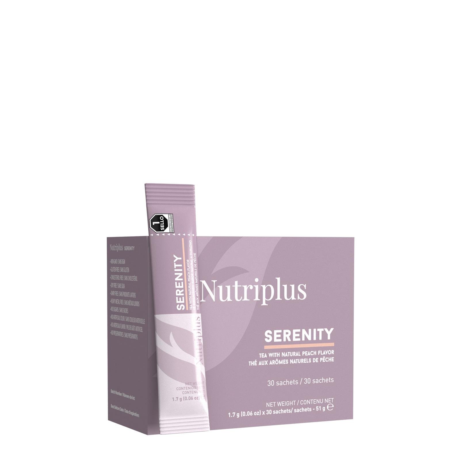 Nutriplus Serenity Peach Tea FARMASI